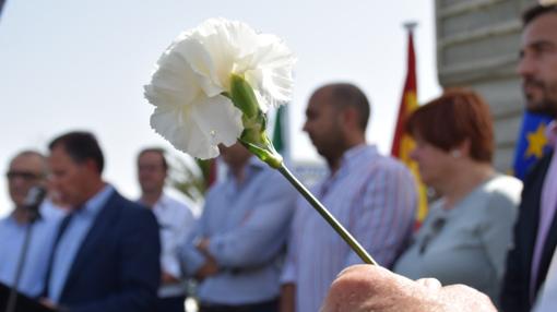 Emotivo homenaje a Miguel Ángel Blanco en Chiclana