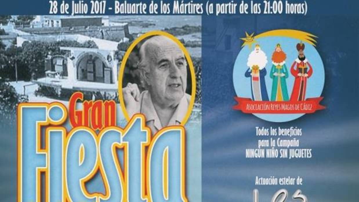 El cartel anunciador de la gala ‘La gran fiesta del verano 2017’