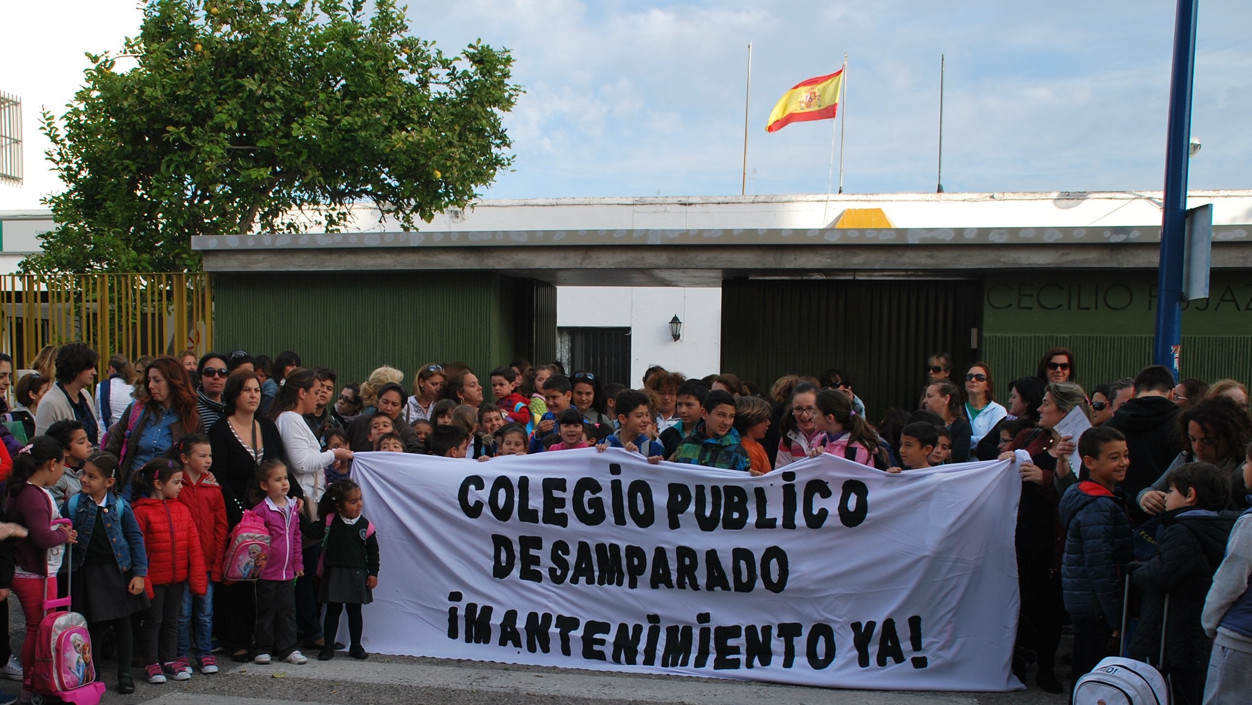 Obras para paliar la falta de mantenimiento en colegios públicos