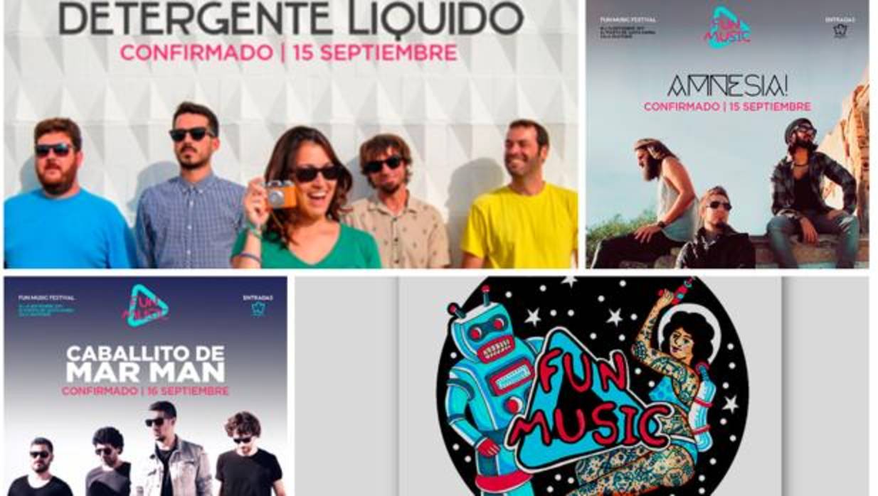 Detergente Líquido última confirmación del Fun Music Festival de El Puerto