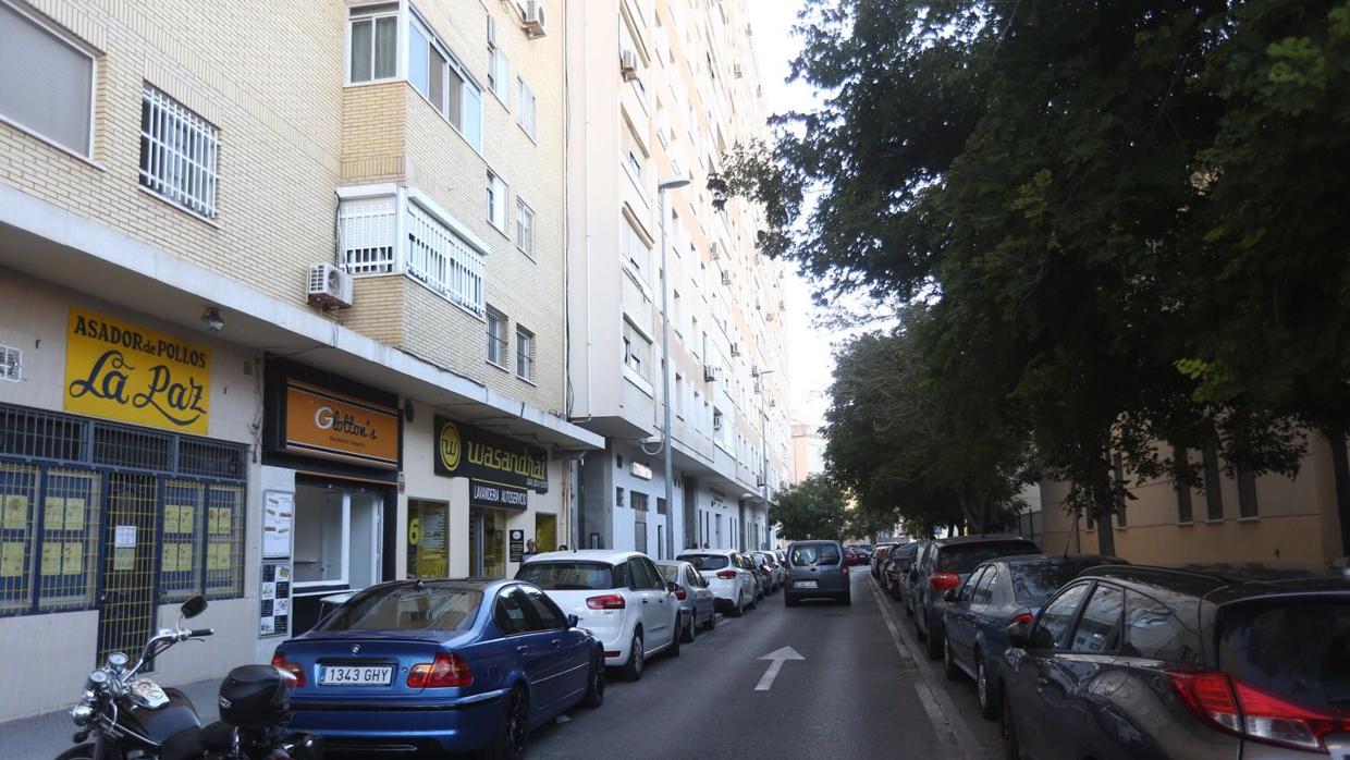 Calle Medina Sidonia, donde se produjo la agresión.