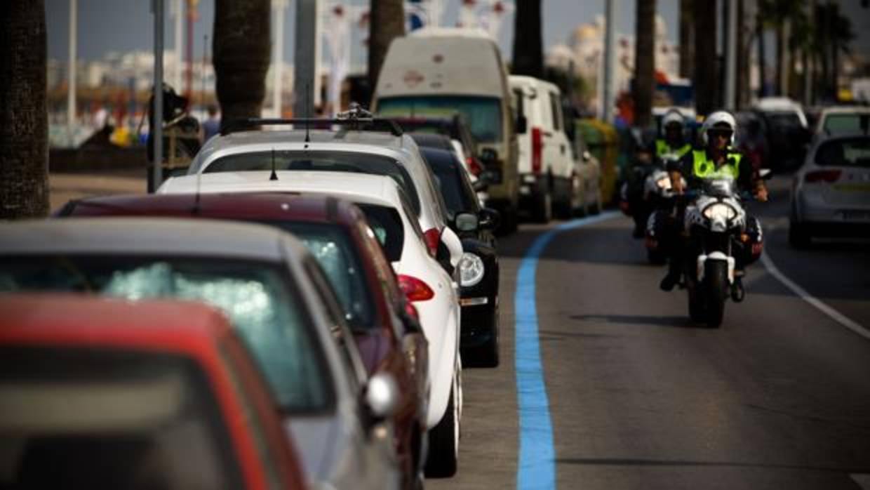 La zona azul culminó en el paseo marítimo el pasado viernes 15.