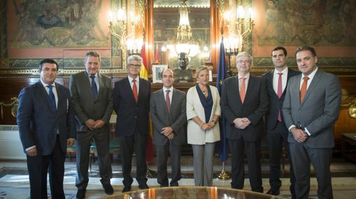 Reunión en Madrid de los delegados de las zonas francas del país