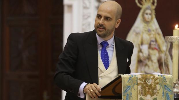 Luis Rivero anuncia la fiesta de la Patrona de Cádiz en Santo Domingo