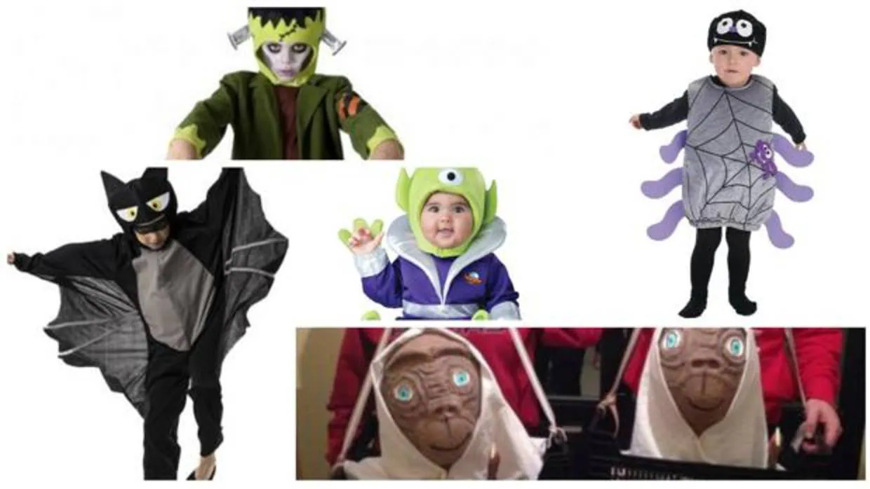Cinco disfraces para transformar en Halloween a los más pequeños de la casa