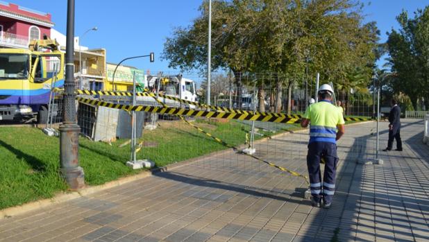 El Ayuntamiento de Coria investiga si hay un fallo en un depósito de gas enterrado