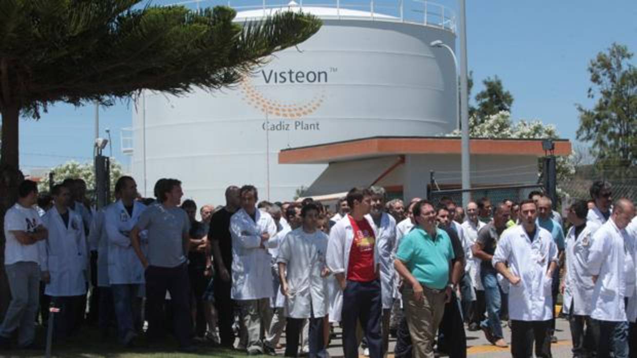 Planta de Visteon, en El Puerto, donde estaba prevista la implantación de Plasticur