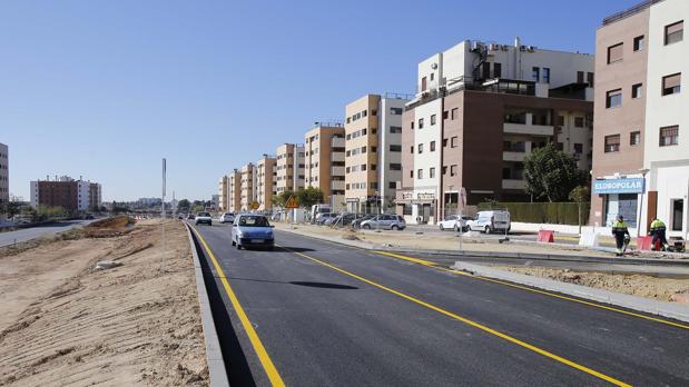 Los vehículos ya circulan por un tramo de la nueva Ronda Sur de Mairena del Aljarafe