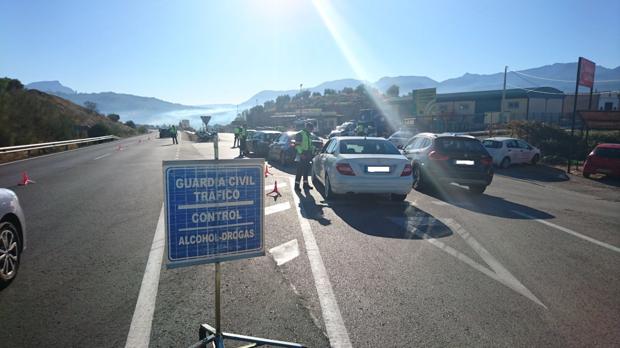Vigilancia intensiva de Tráfico en la Sierra durante el Puente