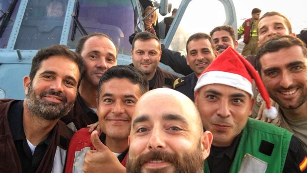 Feliz Navidad desde Irak, el océano Índico y el mar Mediterráneo