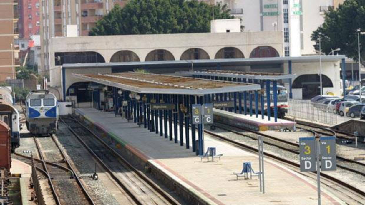 Actual estacion ferroviaria de Algeciras