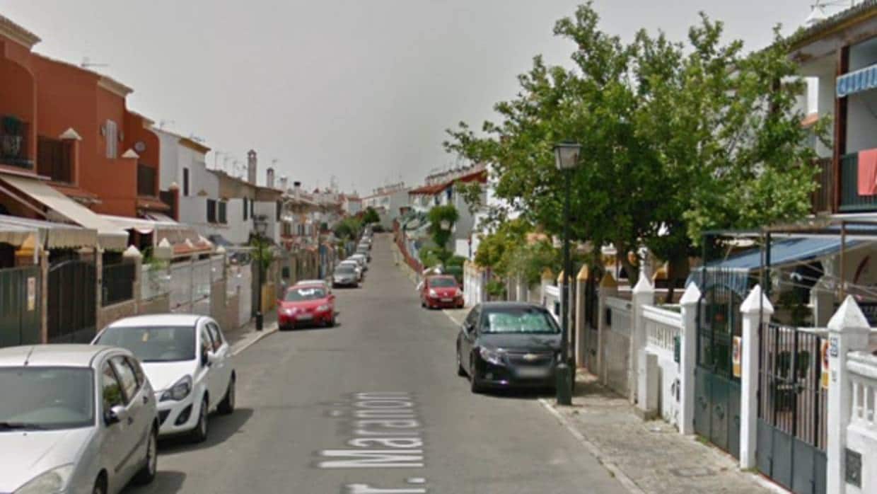 La calle Doctor Marañón, en el barrio de Cavaleri en Mairena del Aljarafe