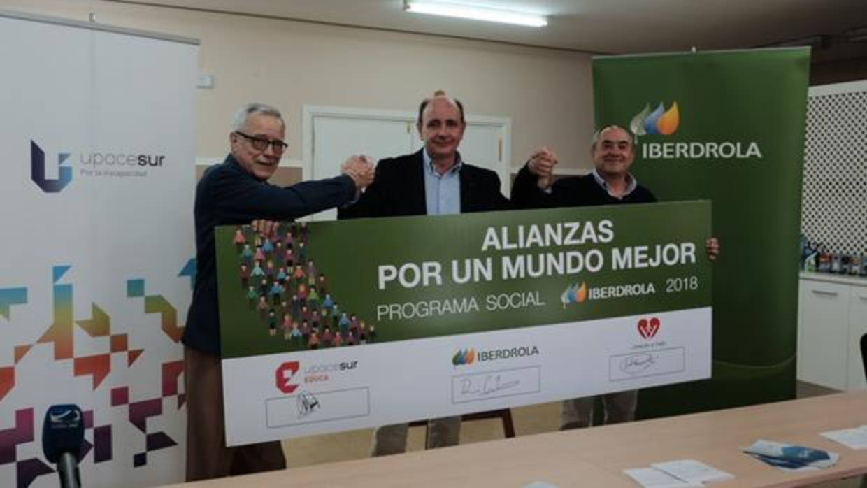 Iberdrola apoya a las organizaciones Upacesur y Corazón y Vida en Andalucía