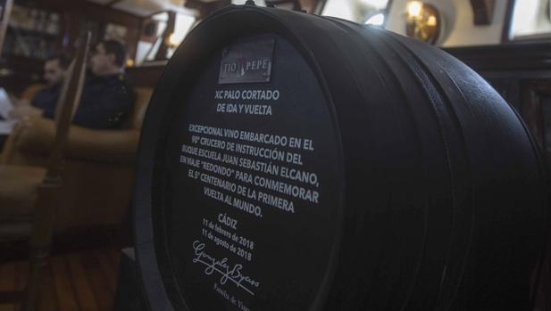 El vino que dará la vuelta a Suramérica con el Elcano