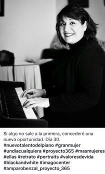 Una pianista