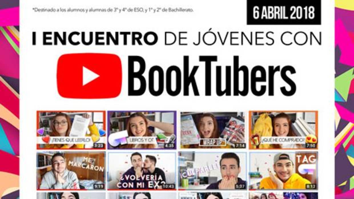 Bormujos reunirá, por primera vez, a tres famosos booktubers nacionales en el mes de abril