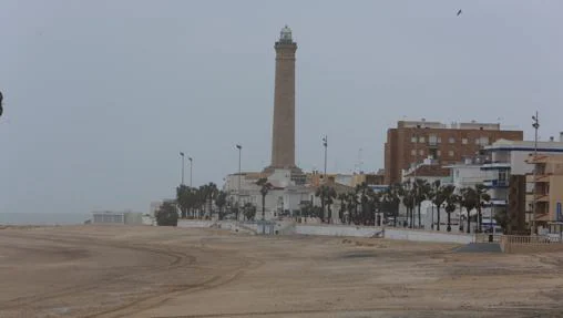 Las playas de Cádiz, destrozadas por los fuertes temporales