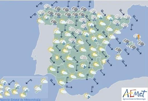 El tiempo en Cádiz: tres días de tregua hasta la próxima tormenta