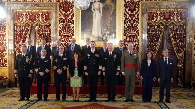 El Rey recibe a los responsables de Navantia y la SEPI