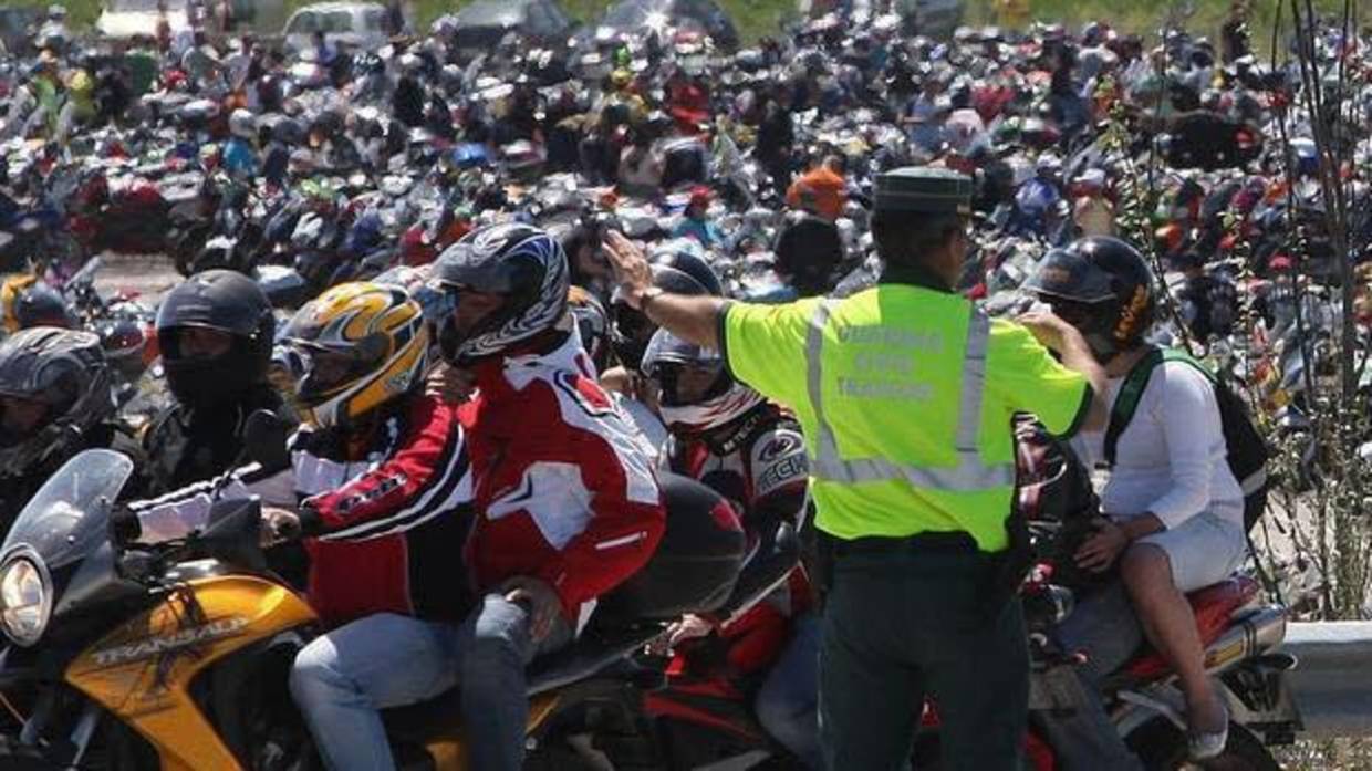 La Guardia Civil controlará las calles durante el Mundial de Motociclismo de Jerez.