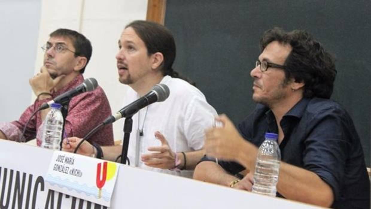 Monedero, Iglesias y Kichi