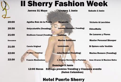 La II Sherry Fashion Week arranca con los desfiles de Ágatha y Montesinos