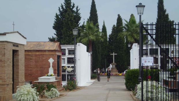 Obras de mejora en el cementerio municipal de Carmona