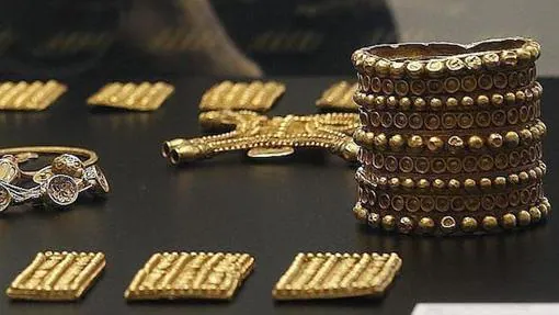 El tesoro del Carambolo está compuesto por 21 piezas de oro