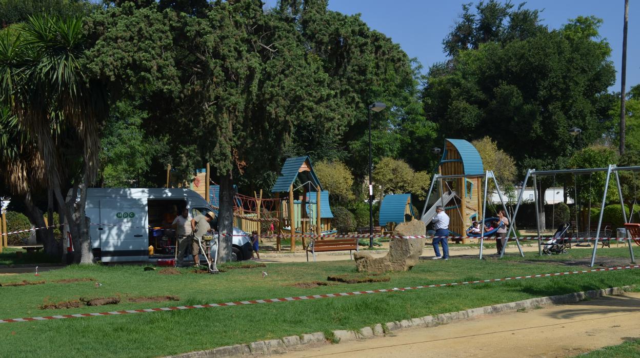 La ciudad de los niños se encuentra en Utrera en el parque de Consolación
