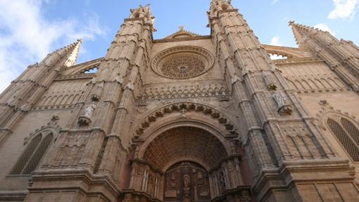 Vista exterior de la Catedral de Palma de Mallorca