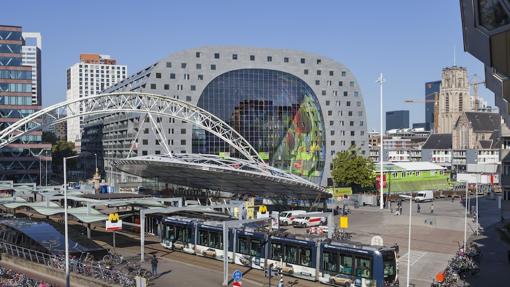 Markthal es un edificio moderno e innovador