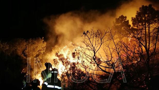 Estabilizado el incendio de Tarifa tras arrasar 150 hectáreas