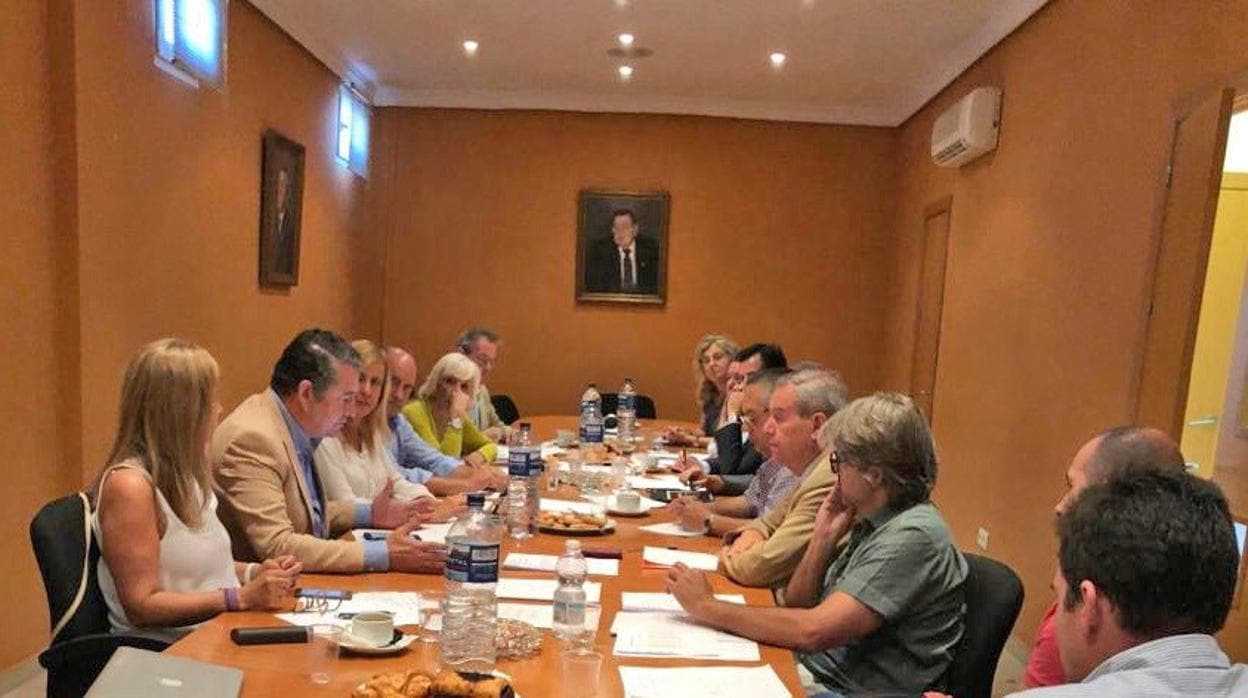 La reunión celebrada este lunes entre PP y Horeca.