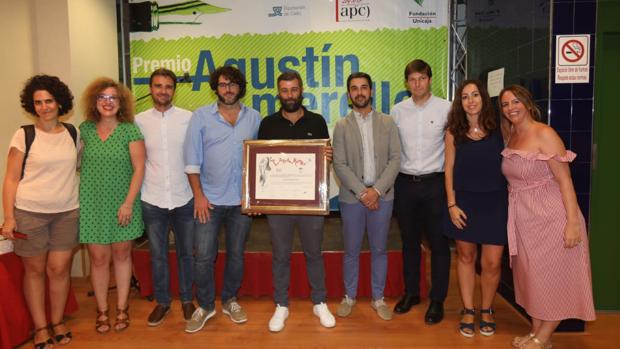 Nacho Carretero recoge en Cádiz el premio Agustín Merello