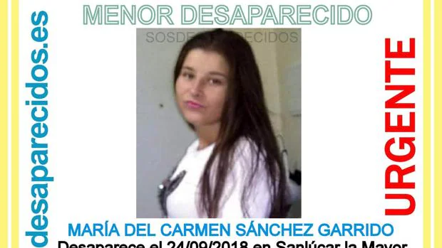 Desaparece una joven de 17 años en Sanlúcar la Mayor