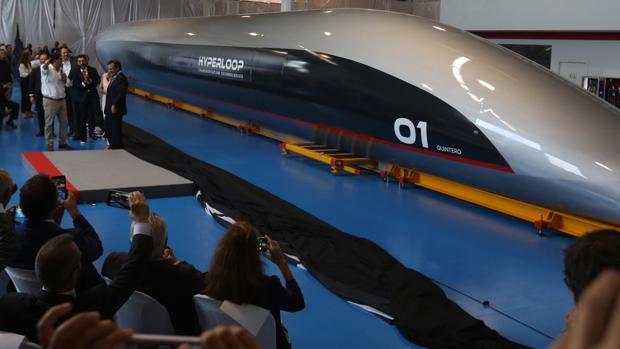 Presentan Hyperloop, la cápsula del tren del futuro  'made in Cádiz'