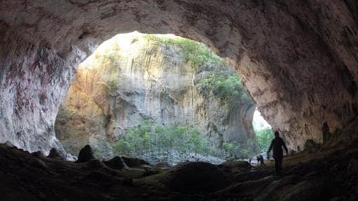 La cueva de la Garganta Verde.