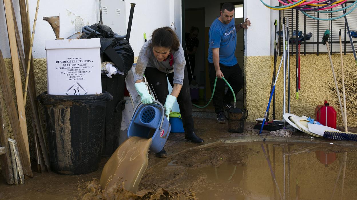 El fin de semana dejó más de 430 litros en la Campiña y la Sierra Sur de Sevilla