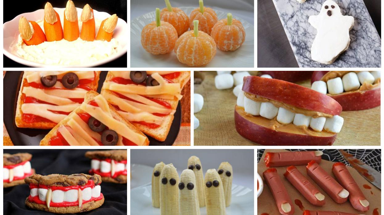 Los aperitivos más divertidos y rápidos de hacer para triunfar en Halloween