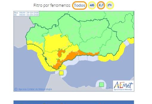 El tiempo en Cádiz: La lluvia y el viento se suman al frío