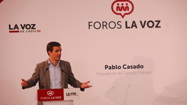 Pablo Casado: «Hay que reivindicar un cambio en Andalucía que solo garantizará el PP»