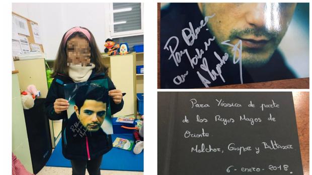 Una niña de 8 años recibe respuesta a su carta para Alejandro Sanz