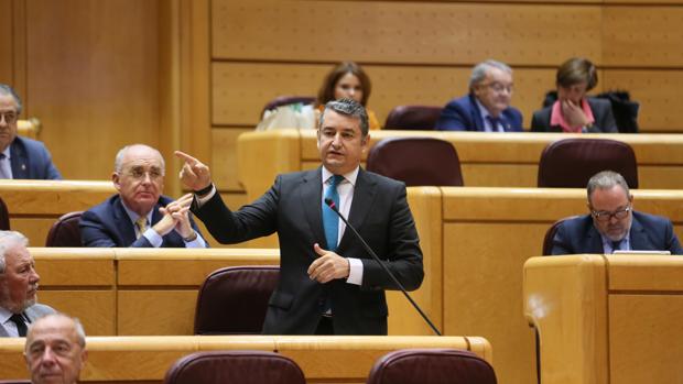 Sanz pide en el Senado reconocer a los funcionarios de prisiones como agentes de la autoridad