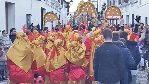 Cabalgata de Reyes Magos en Villanueva del Ariscal