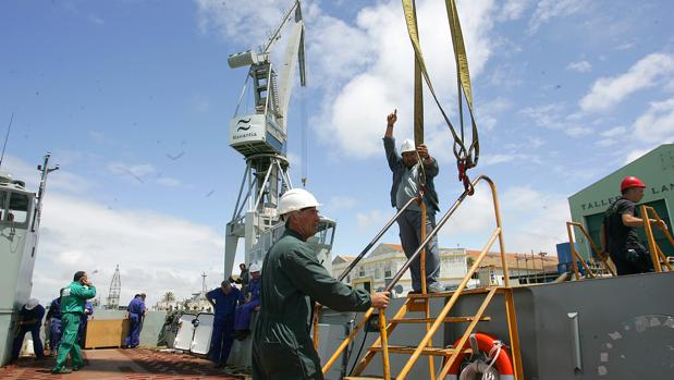 Primer revés para la industria auxiliar de Cádiz en la obra de las corbetas saudíes