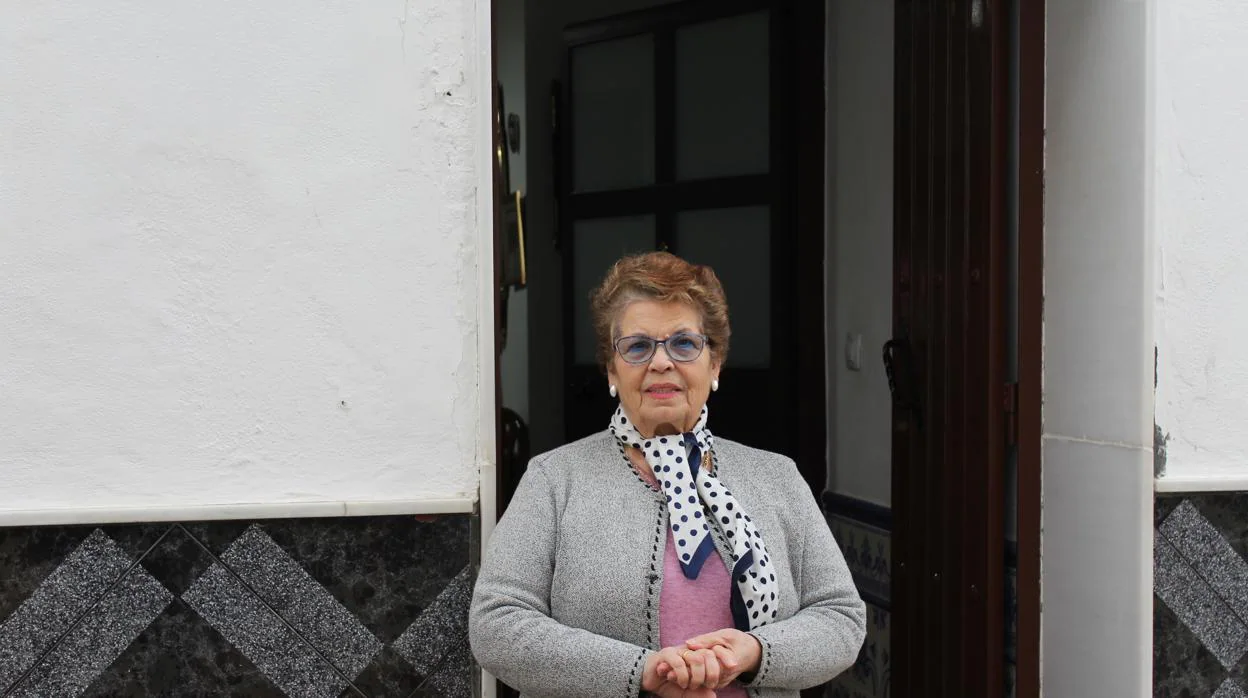 La utrerana Manuela Carreño es muy conocida en la localidad por su solidaridad y gran corazón