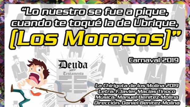 Chirigota: Los Morosos. COAC 2019
