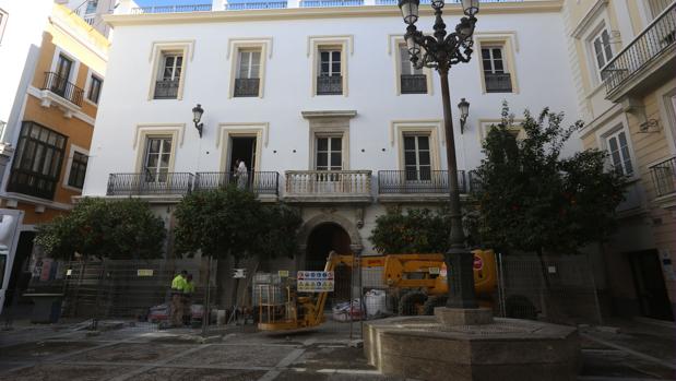 La calle Rubio y Díaz se corta al tráfico el lunes por obras en la plaza de San Agustín