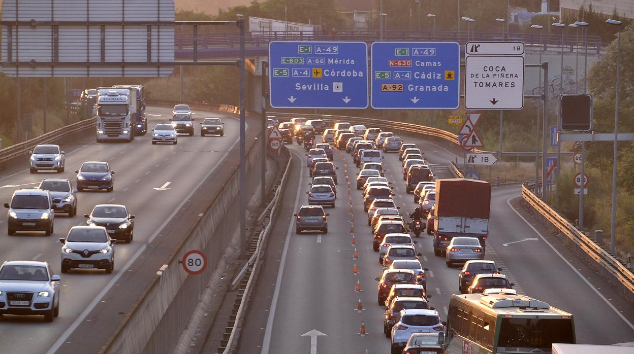 La prueba piloto realizada en septiembre de 2017 con la apertura de un carril VAO en la A-49