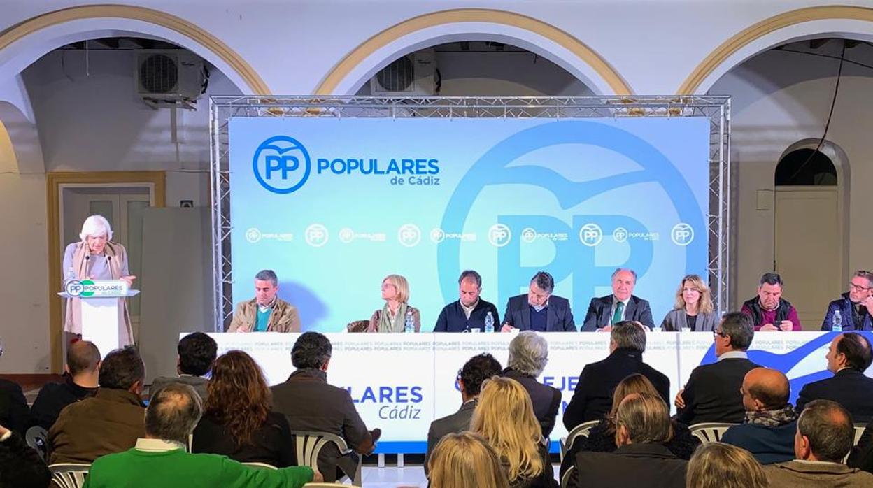 Reunión del comité ejecutivo del PP en Algeciras